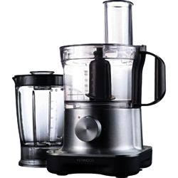 Kenwood FPM250 MultiPro Compact Food Processor in Brushed Metal